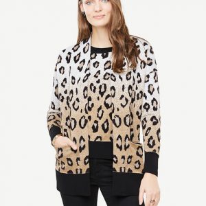 Leopar Desenli Ceket